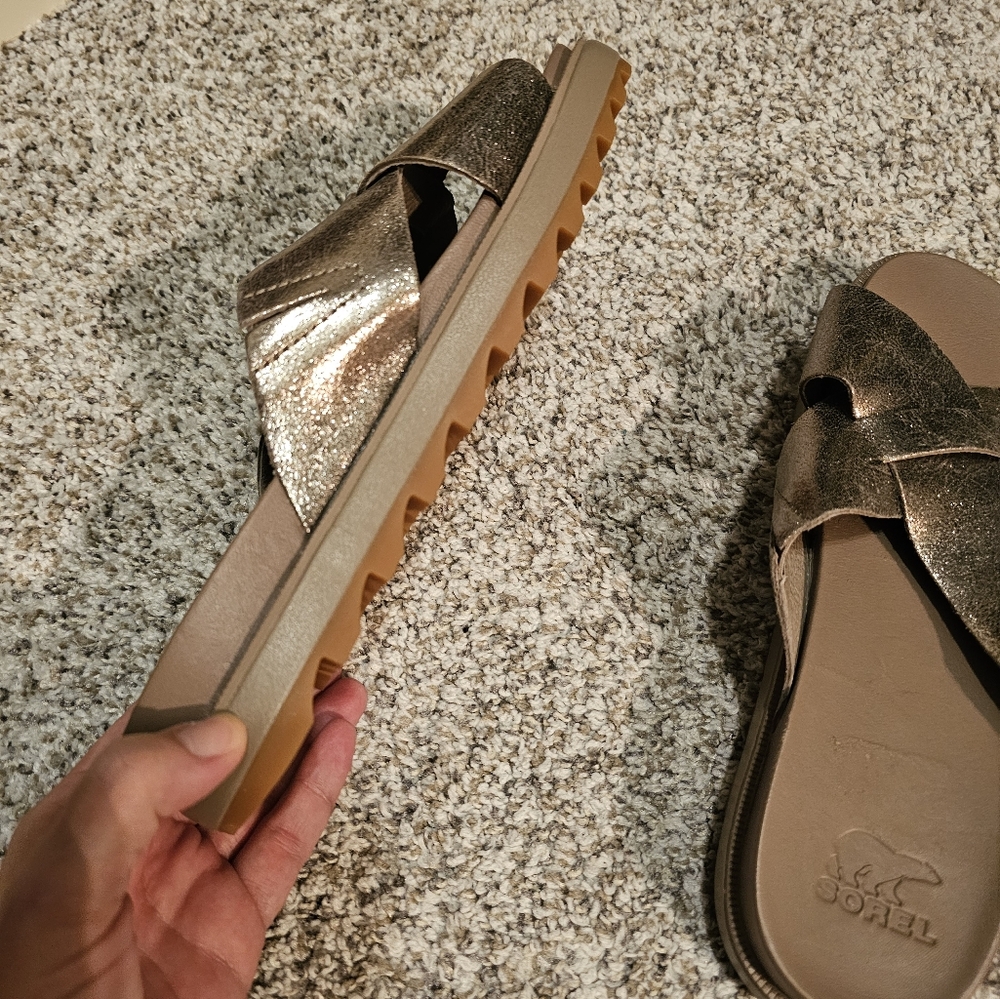 Sorel women's size 8 sandals new